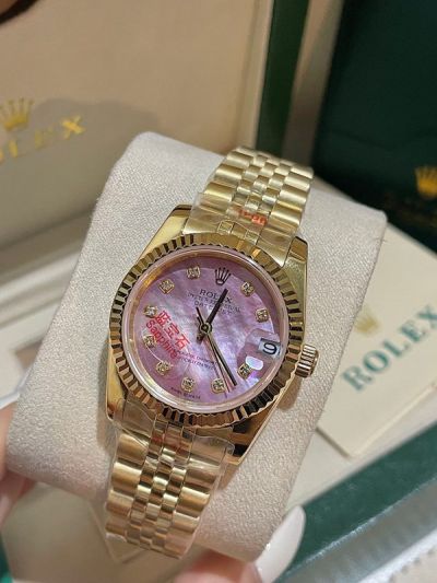 Rolex Stainless Steel Imported Automatic Movement 31mm Lady Watch